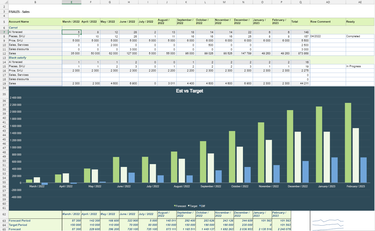 screenshot of Clausion Consolidation